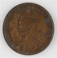 1920 CANADA LARGE ONE CENT COIN