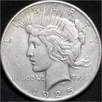 1925-P Peace Silver Dollar Nice