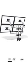 Cotytech Four Monitor Desk Mount Spring Arm Clamp