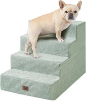 4-Step Dog Stairs 18H  Green  (28x15.7x20)