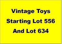 Vintage Toys Lot 556 & 634 Games throughout