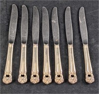 7 Vintage Eternally Yours Stainless Steel Knives
