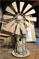 METAL WINDMILL BIRD FEEDER