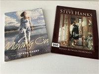 Steve Hanks books "Moving On" & "Art of Steve Hank