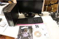 HP Computer, Monitor & Keyboard