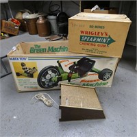 Marx Green Machine & Wrigleys Empty Boxes