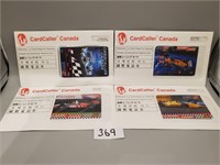Collectable Calling Cards Lot Of 4 / New