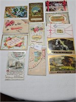 1900s Congratulations postcards