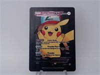 Pokemon Card Rare Black Ash Pikachu EX