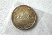 1965 Silver Dollar Coin