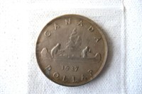 1937 Silver Dollar Coin