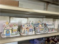 Decorative Christmas houses with Styrofoam, quanti