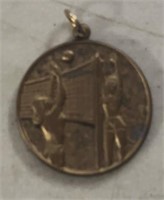 NECKLACE MEDALLION/PENDANT-VOLLEYBALL/“1993”
