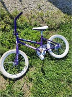 Purple Starburst Magna Kids Bicycle
