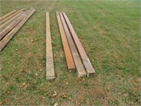 (4) 4 x 6 x 16 Timbers / Cross Beams / Posts