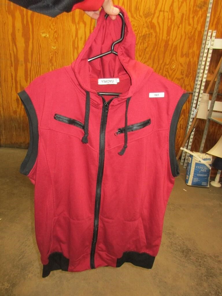 2xl zip up vest lightweight