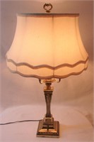 Retro table lamp.