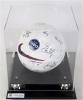 AUTOGRAPHED SOCCER BALL