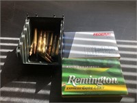 Lot of 30-06 Ammo 1 Full Box, 1 Partial,
