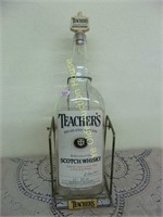 Empty 4.5L Teacher's Scotch Bottle in Pourer