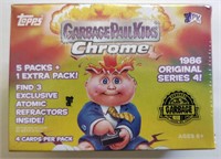 Sealed GARBAGE PAIL KIDS Chrome 1986 Box!