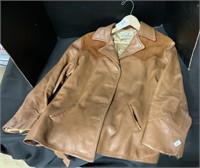 Vintage Women’s Deerskin Leather Jacket.