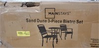 Mainstays sand Dune 3 piece Bistro set
Box has
