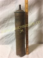 Antique copper pepper grinder