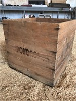 MORRONE WOODEN CRATE