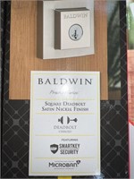 BALDWIN DEADBOLT RETAIL $39