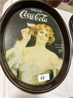 Rare Vintage 1975 75th Anniversary Coca-Cola Tray