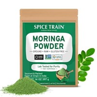 SPICE TRAIN, USDA Organic Moringa Powder (397g) Mo