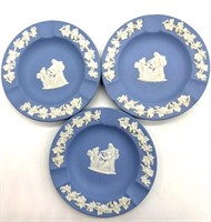 (3) Wedgwood Ashtrays 4.5”
(No apparent cracks