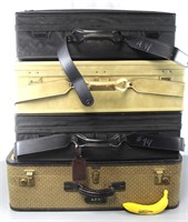 4 Pcs. Vintage Hartmann & T. Anthony Luggage