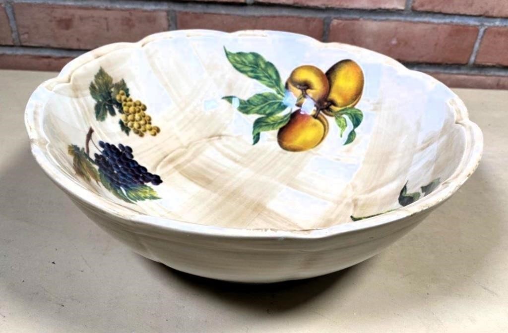12" fruit bowl