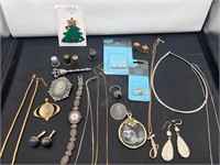 Costume jewelry cameo & SARAH COVENTRY & more!