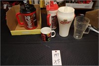 5 Large Coca- Cola Drinking Cups