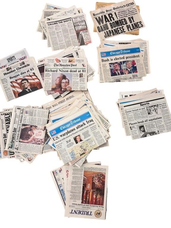 Very Cool Vintage Newspapers