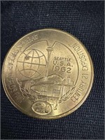 1962 SEATTLE WORLDS FAIR $1 coin Century 21