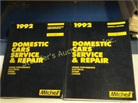 Mitchell 1992 Domestic cars service manual Vol 1
