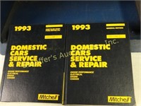 Mitchell 1993 Domestic cars service manual Vol 1
