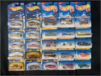 25 - Hot Wheels cars