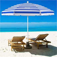 MOVTOTOP Beach Umbrella, 6.5ft Beach Umbrella