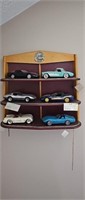 Franklin Mint Corvettes w/ Paperwork- Shelf