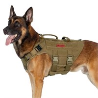 OneTigris Large Tactical Dog Harness, No Pulling