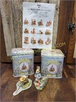 The World of Beatrix Potter Tins and Figurines