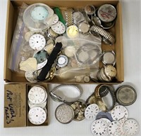 Lot of Watches & Faces - Parts for Repair