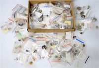 Huge Lot Watch Parts Organized in Bags