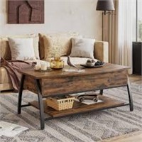 Bestier Lift Top Coffee Table With Storage, 42" In