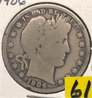 1906 Barber Half